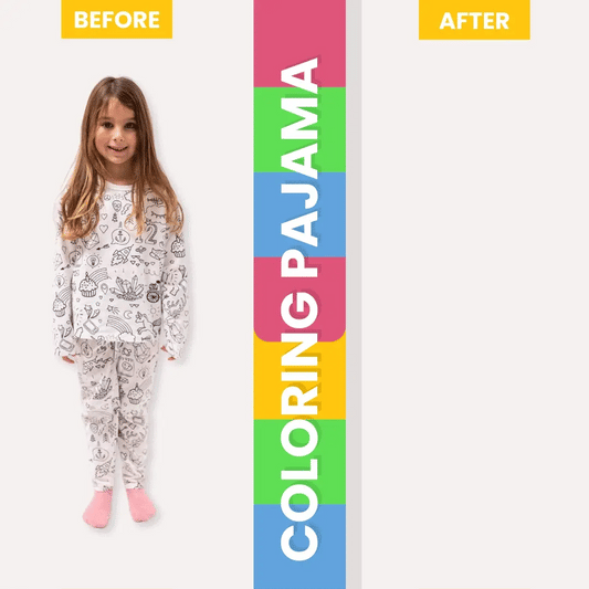 Pyjama deux pièces pour enfants - Color Me ! 🦁🦒 Animaux de la savane