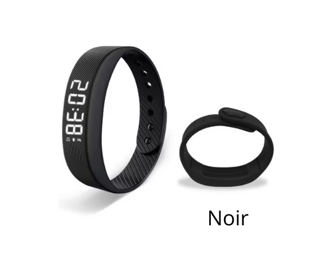 Bracelet montre intelligent numérique - Réveillez-vous en douceur et en silence