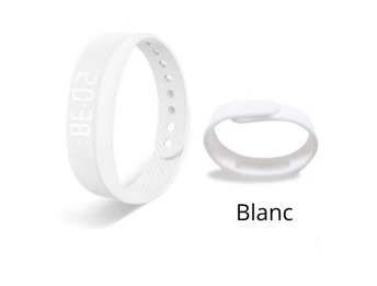 Bracelet montre intelligent numérique - Réveillez-vous en douceur et en silence