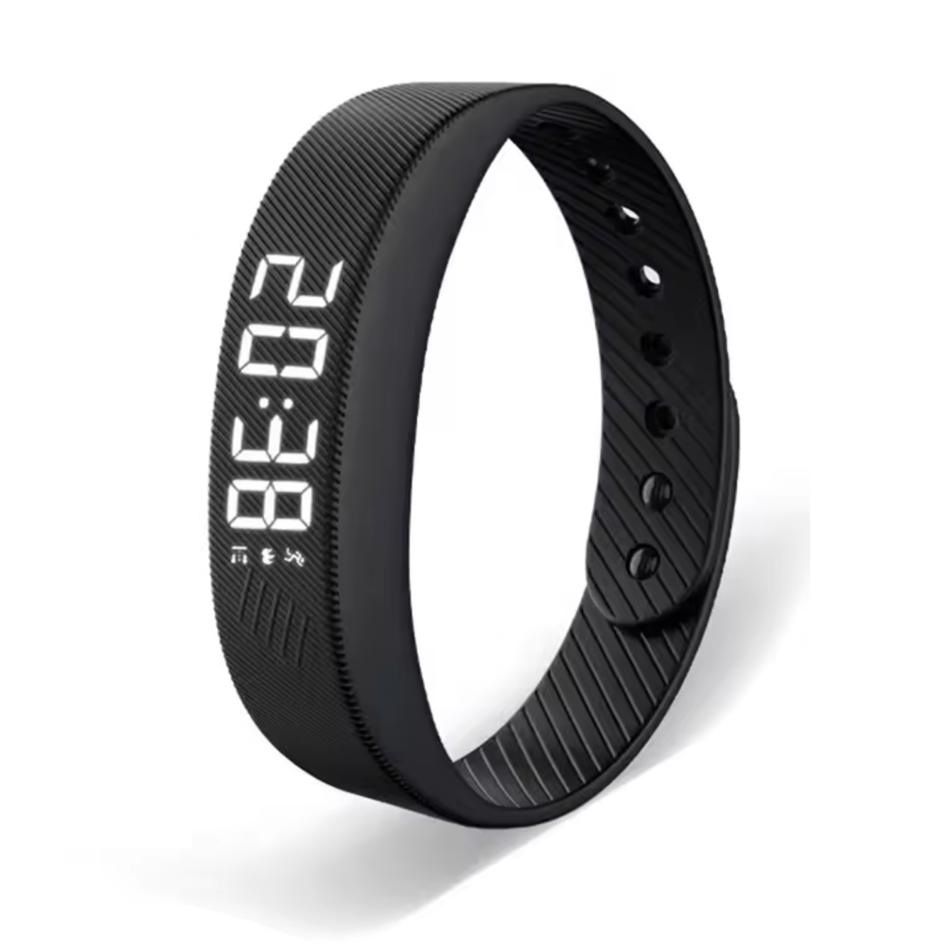 Bracelet montre intelligent numérique - Réveillez-vous en douceur et en silence